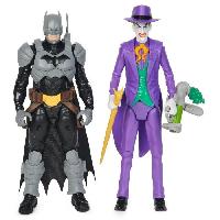 Monde Miniature BATMAN - BATTLE PACK Figurine 30 CM Batman VS Le Joker - Batman Adventures