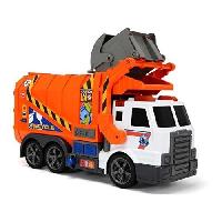 Monde Miniature Camion Poubelle - DICKIE TOYS - Modele Camion poubelle - Couleur Orange - Pour Enfant a partir de 3 ans