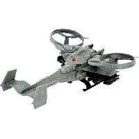 Monde Miniature Figurine Avatar - Pilote & Hélicoptere AT-99 Scorpion Gunship - BANDAI