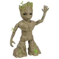 Monde Miniature Figurine interactive Groot - HASBRO - I Am Groot Groove 'N Grow Groot - Grandit et danse - Multicolore