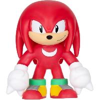 Monde Miniature Figurine Knuckles - Sonic - Goo Jit Zu - 11 cm - Rouge et blanc - Mixte - Chine