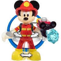 Monde Miniature Figurine Pompier Mickey 15 cm - DISNEY - Jouet pour enfants des 3 ans - MCC20 - Articulee