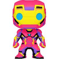 Monde Miniature Figurine POP Marvel Black Light Iron Man Monde Miniature Figurine POP Marvel Black Light Iron Man