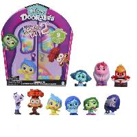 Monde Miniature Figurines a collectionner - DISNEY PIXAR Doorables - Coffret Collector Vice-Versa 2 - 9 figurines exclusives inspirées du film