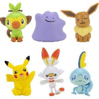 Monde Miniature Figurines Pokémon Bandai - Pack de 6 - 5 cm - Neuf