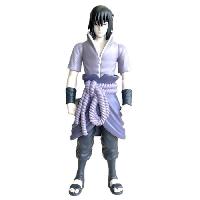 Monde Miniature Grande Figurine articulée - BANDAI - Anime Heroes - Naruto Shippuden - Figurine Anime Heroes Mega 30 cm - Sasuke Uchiwa