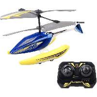 Monde Miniature Hélicoptere Télécommandé - FLYBOTIC - Helico Aqua Blaze - 19 -5 cm - jaune et noir - des 8 ans