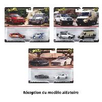 Monde Miniature Hot Wheels-Car Culture-Coffret Premium 2 véhicules HBL96