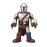 Monde Miniature Imaginext-STAR WARS-Figurine XXL The Mandalorian. 40 cm HXT20