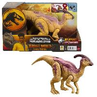 Monde Miniature Jurassic World-Parasaurolophus Rugissement Féroce-Figurine articulée HTK75