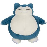 Monde Miniature Peluche - BANDAI - Pokémon Ronflex (Snorlax) - 40 cm. douce et moelleuse