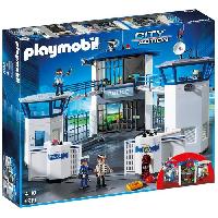 Monde Miniature PLAYMOBIL 6919 Commissariat de Police avec prison. City Action. Les policiers. Des 4 ans