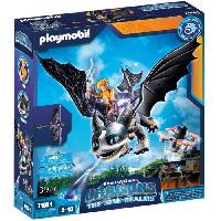 Monde Miniature PLAYMOBIL - 71081 - Dragons Nine Realms: Thunder & Tom