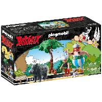 Monde Miniature PLAYMOBIL 71160 Astérix La chasse au sanglier. avec Astérix. Obélix et Idéfix. 52 pieces. Des 5 ans