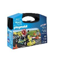 Monde Miniature PLAYMOBIL 9322 Valisette Pilote de karting