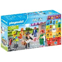 Monde Miniature PLAYMOBIL - My Figures : Métiers - City Life - 5 ans - 58 pieces