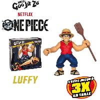 Monde Miniature Ultragoo Luffy 17cm - HERoeS OF GOO JIT ZU - ONE PIECE - Figurine extensible avec accessoires