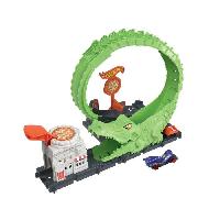 Monde Miniature Voiture - Hot Wheels - Looping Attaque de l'Alligator - 1 voiture incluse - Multicolore - 3 ans