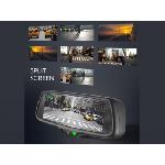 Radar Et Camera De Recul - Aide A La Conduite Moniteur 18cm dans retroviseur avec fonction split et entree AHD