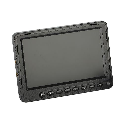 Radar Et Camera De Recul - Aide A La Conduite Moniteur universel pliant 16-9 4-3 - 5 pouces camera recul 3 entrees video - noir anthracite