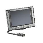 Moniteur universel pliant 16-9 4-3 - 5 pouces camera recul 3 entrees video - noir anthracite