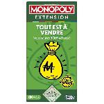 Monopoly Extension Tout est a vendre. rend le jeu Monopoly classique plus amusant et plus rapide. jeux de plateau. 2 a 6 joueurs. 40