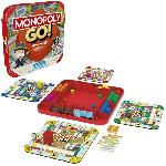 Monopoly GO!. Jeu de societe. Jeu de plateau familial. Duree 15 min. Inspire du jeu mobile. a partir de 8 ans