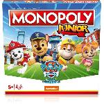 Monopoly Junior La Pat'Patrouille - Jeu de société - WINNING MOVES - Monopoly junior avec les personnages de la Pat'Patrouille.