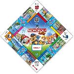 Jeu De Societe - Jeu De Plateau Monopoly Junior La Pat'Patrouille - Jeu de société - WINNING MOVES - Monopoly junior avec les personnages de la Pat'Patrouille.