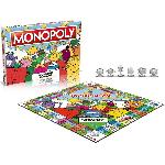 Jeu De Societe - Jeu De Plateau Monopoly Monsieur Madame - Jeu de société - WINNING MOVES - Monopoly mettant en vedette les personnages de Monsieur Madame.