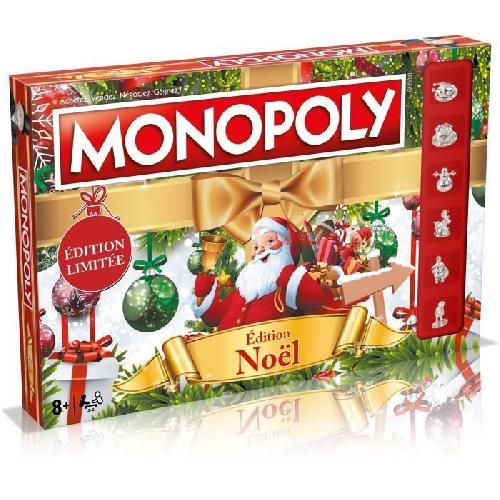 Jeu De Societe - Jeu De Plateau MONOPOLY NoeL - Jeu de plateau - WINNING MOVES