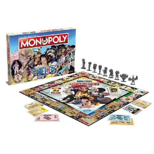 Jeu De Societe - Jeu De Plateau MONOPOLY One Piece - Jeu de société - Version française