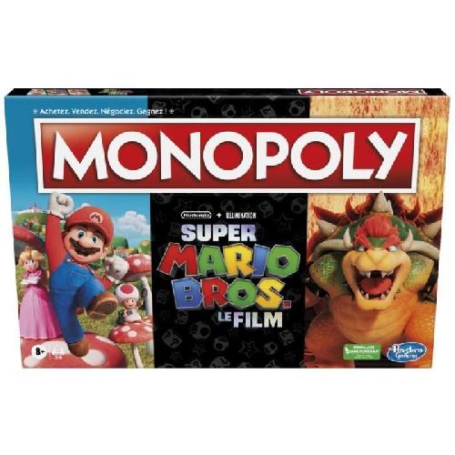 Jeu De Societe - Jeu De Plateau Monopoly Super Mario. le film - Jeu de plateau - A partir de 2 joueurs - Des 8 ans