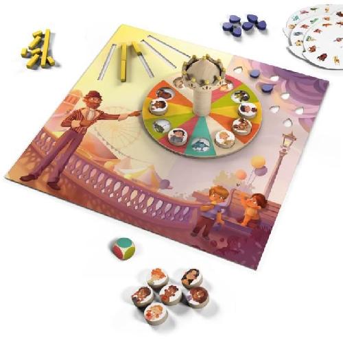 Jeu De Societe - Jeu De Plateau MONSIEUR CARROUSEL - Jeu de société - Coopératif - Des 4 ans - LOKI - 51572