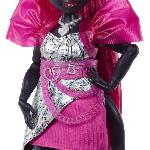 Poupee Monster High-Catty Noir-Poupée avec chat Amulette et accessoires HXH76