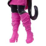 Poupee Monster High-Catty Noir-Poupée avec chat Amulette et accessoires HXH76