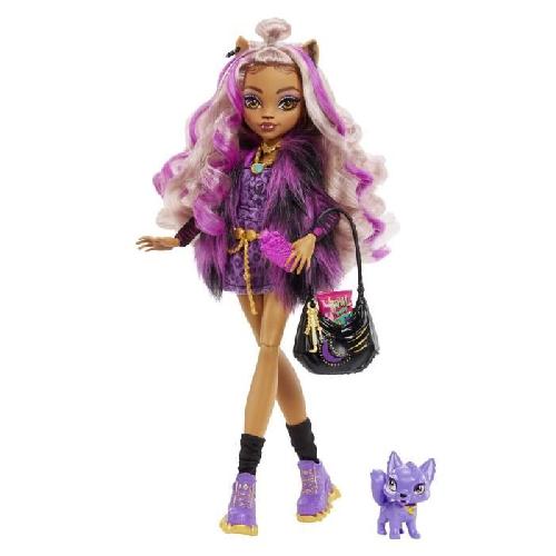 Poupee Monster High-Clawdeen Wolf-Poupée avec animal de compagnie HHK52