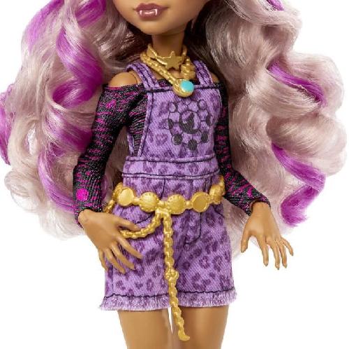 Poupee Monster High-Clawdeen Wolf-Poupée avec animal de compagnie HHK52