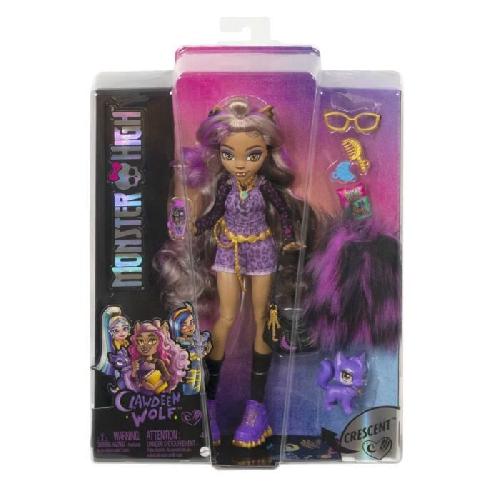 Poupee Monster High-Clawdeen Wolf-Poupée avec animal de compagnie HHK52