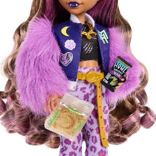 Poupee Monster High-Clawdeen Wolf-Poupée avec chien Crescent et accessoires HRP65