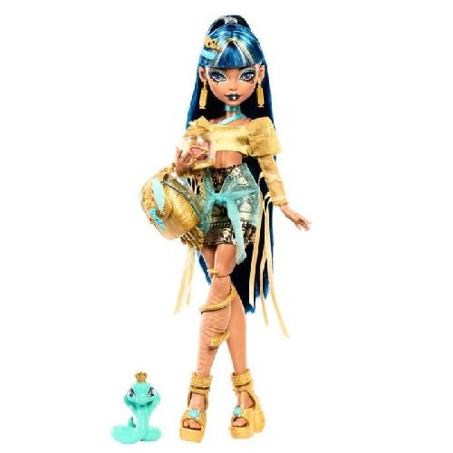 Poupee Monster High-Cleo de Nile-Poupée avec animal et accessoires HXH74