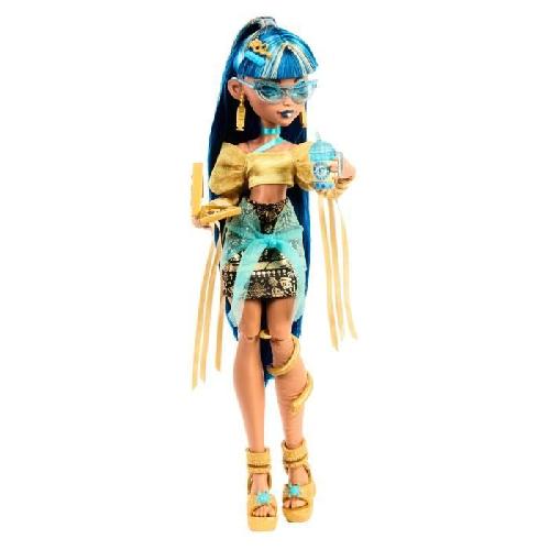 Poupee Monster High-Cleo de Nile-Poupée avec animal et accessoires HXH74