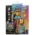 Poupee Monster High-Cleo de Nile-Poupée avec animal et accessoires HXH74