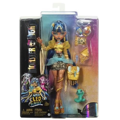 Poupee Monster High-Cleo de Nile-Poupée avec animal et accessoires HXH74