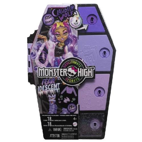 Poupee Monster High - Coffret Casiers Secrets de Clawdeen Wolf Look Irise - Poupee
