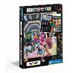 Jeu De Creation Maquillage Monster High Coffret Maquillage  - Clementoni - Palette contentant des poudres. fards. crayons