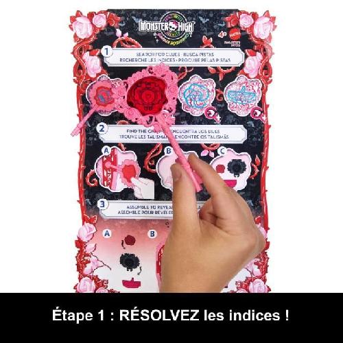 Poupee MONSTER HIGH Coffret Monstrueux Secrets énigmes du jardin Draculaura - Monster High - HYT72