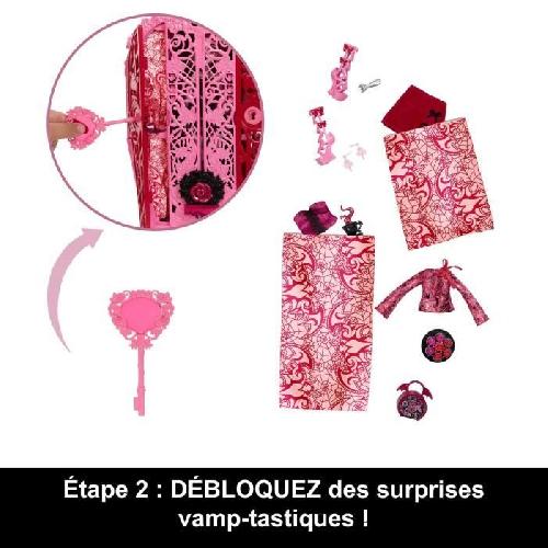 Poupee MONSTER HIGH Coffret Monstrueux Secrets énigmes du jardin Draculaura - Monster High - HYT72