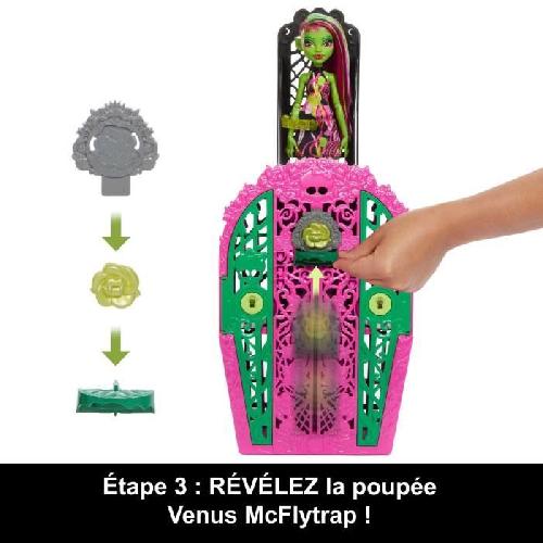 Poupee MONSTER HIGH Coffret Monstrueux Secrets Venus McFlytrap - Monster High - HYT75