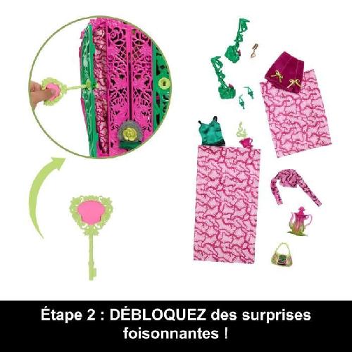 Poupee MONSTER HIGH Coffret Monstrueux Secrets Venus McFlytrap - Monster High - HYT75